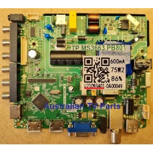 BLAUPUNKT BP4000F MAIN BOARD TP.MS3663.PB801 U21093401